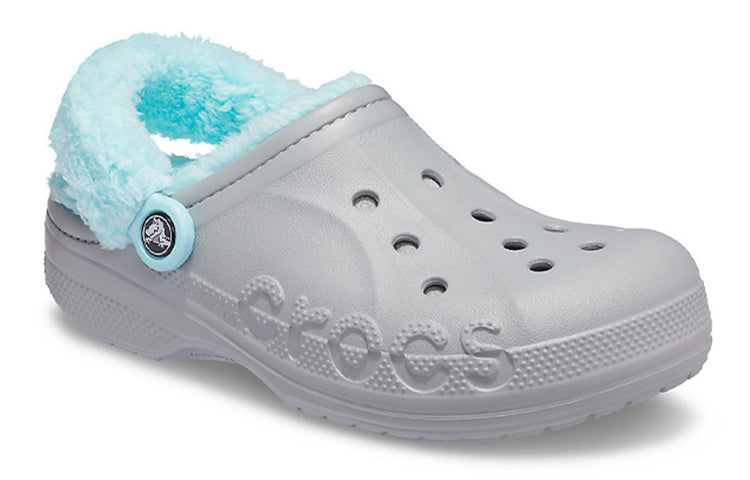 Crocs Classic Clog Stay Warm Fleece Lined 'Gray Blue' 206633-0IG