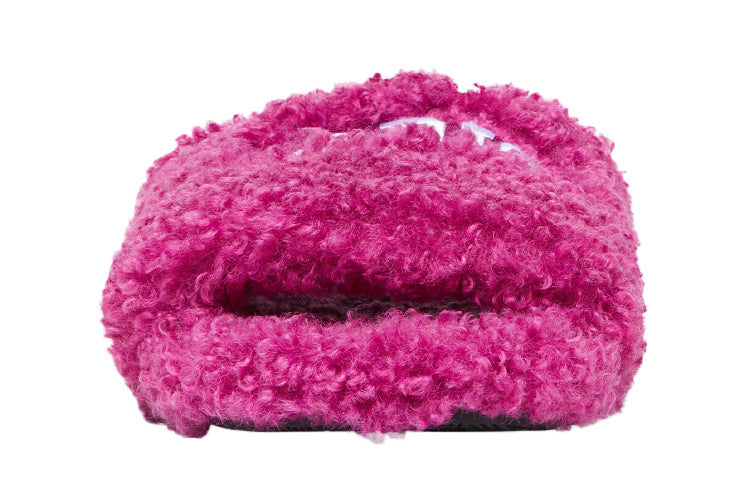 (WMNS) Balenciaga Cities Paris Furry Slides 'Pink' 654261W2DO25301