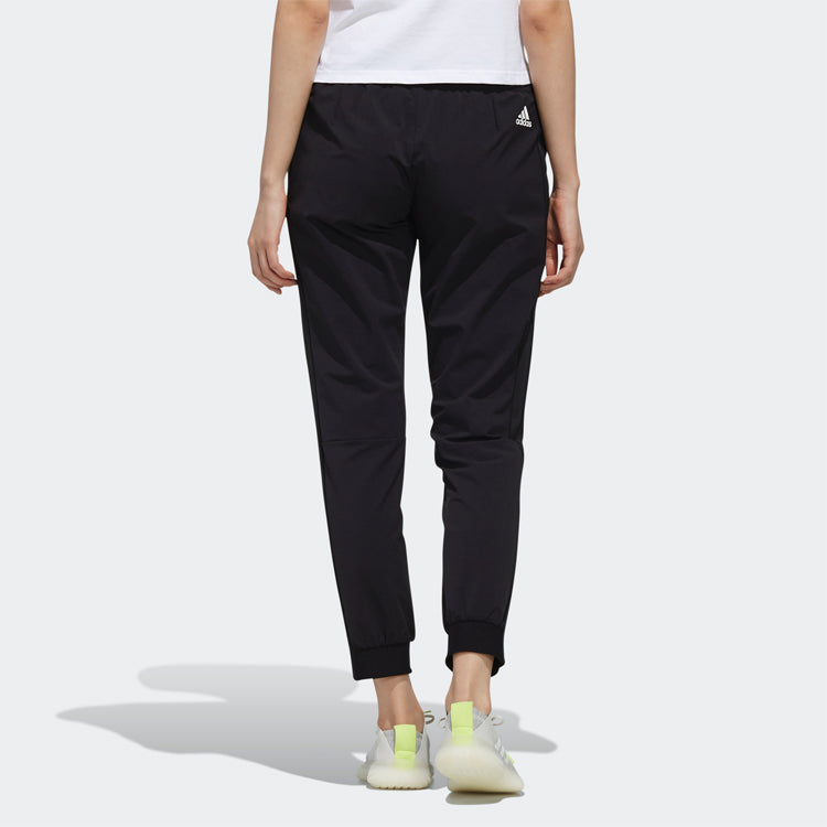 (WMNS) adidas PT WV 3S Casual Sports Long Pants Black EH3864