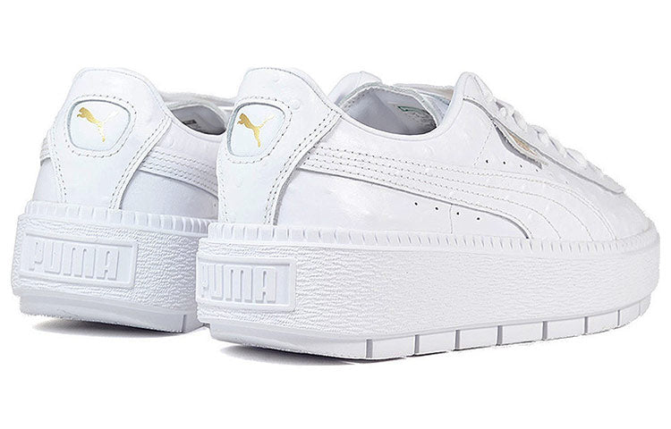 (WMNS) PUMA Platform Trace 'White Ostrich' 366684-02