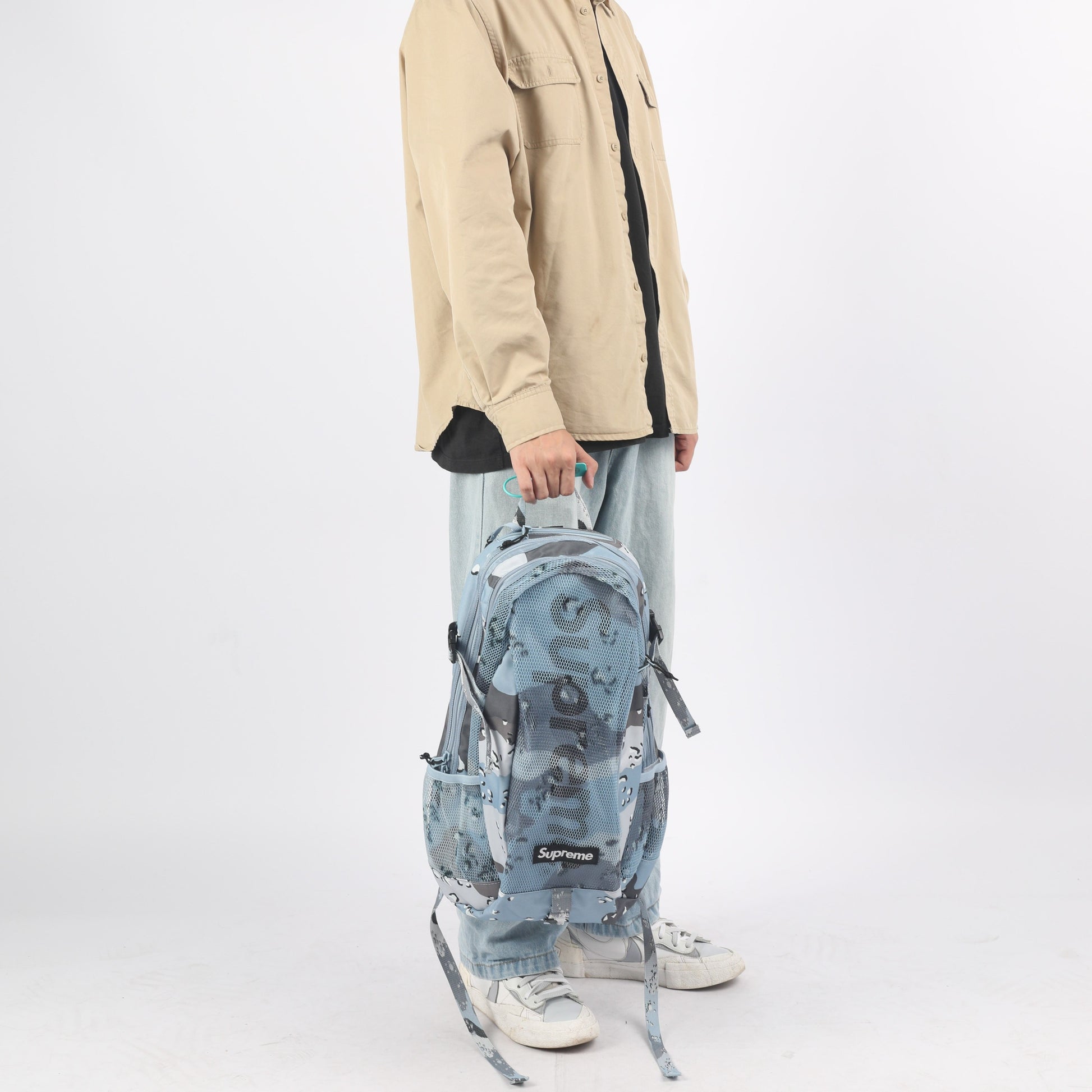 Supreme Backpack 'Teal Black' SUP-SS20-012