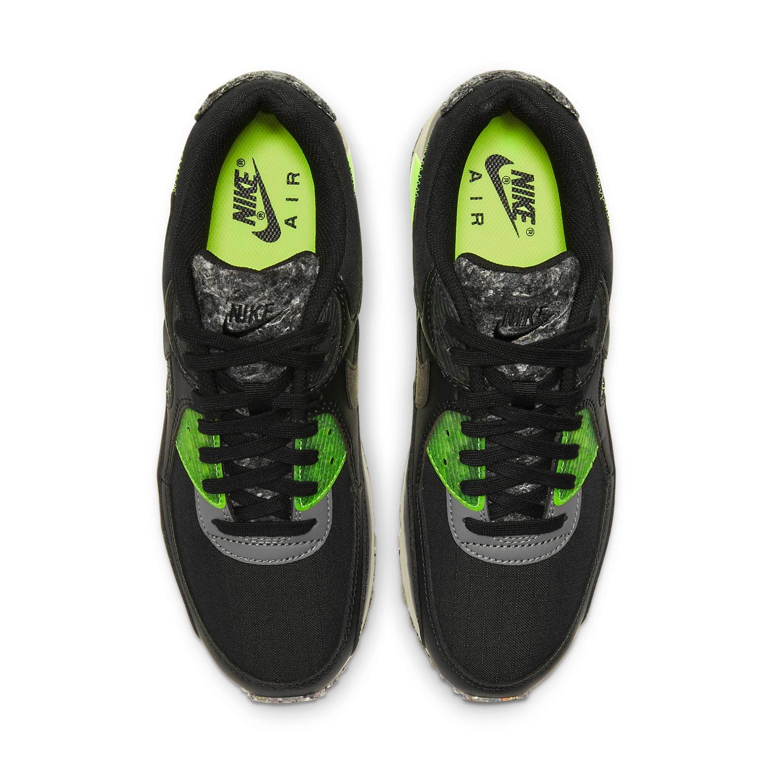 Nike Air Max 90 M2Z2 'Recycled Wool Pack - Black Electric Green' DD0383-001