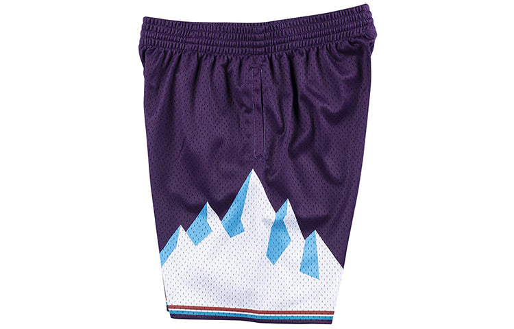 Mitchell & Ness NBA Swingman Shorts Utah Jazz 1996-97 'Purple White' SMSHAC19028-UJAPURP96