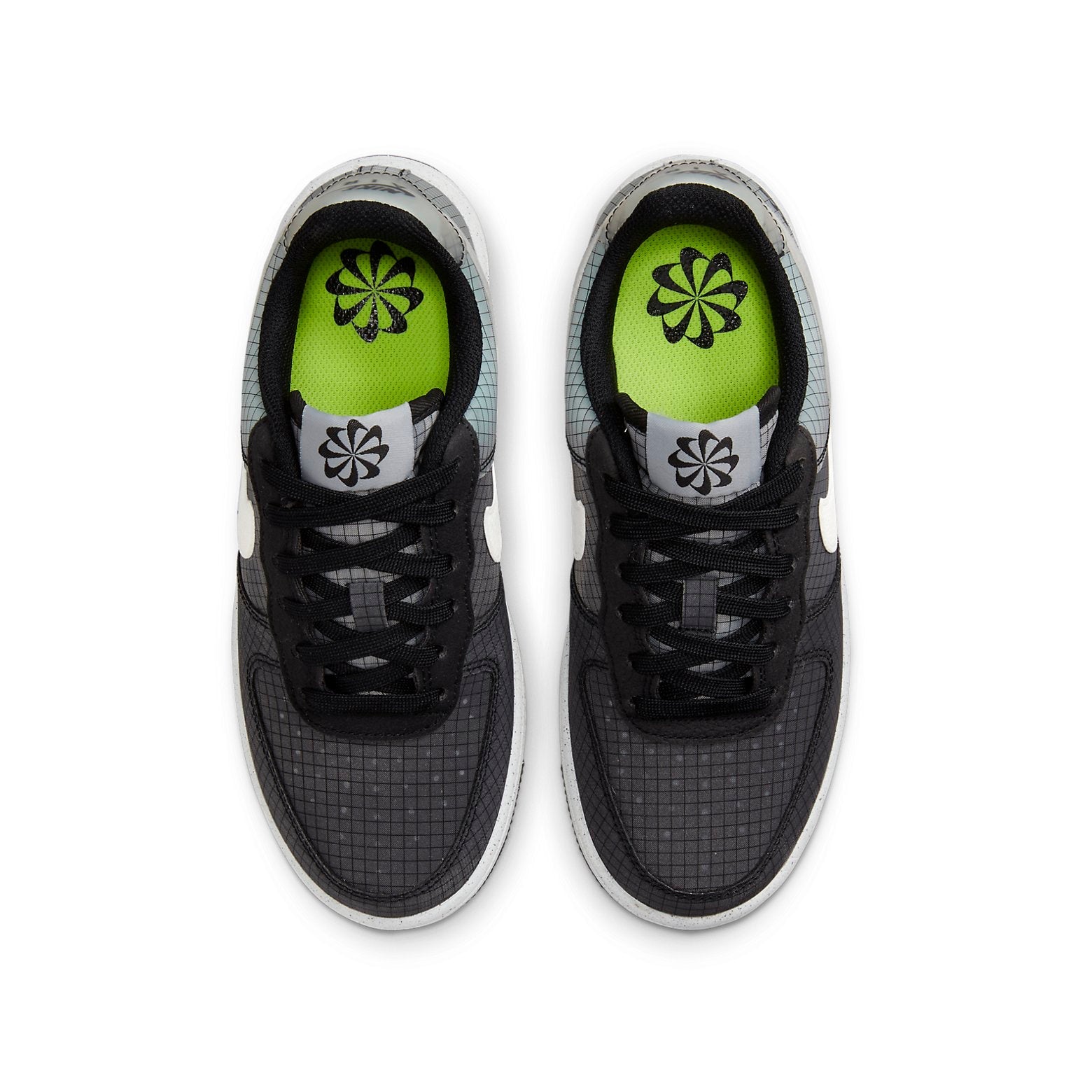 (GS) Nike Air Force 1 Crater 'Move To Zero - Black White' DC9326-001