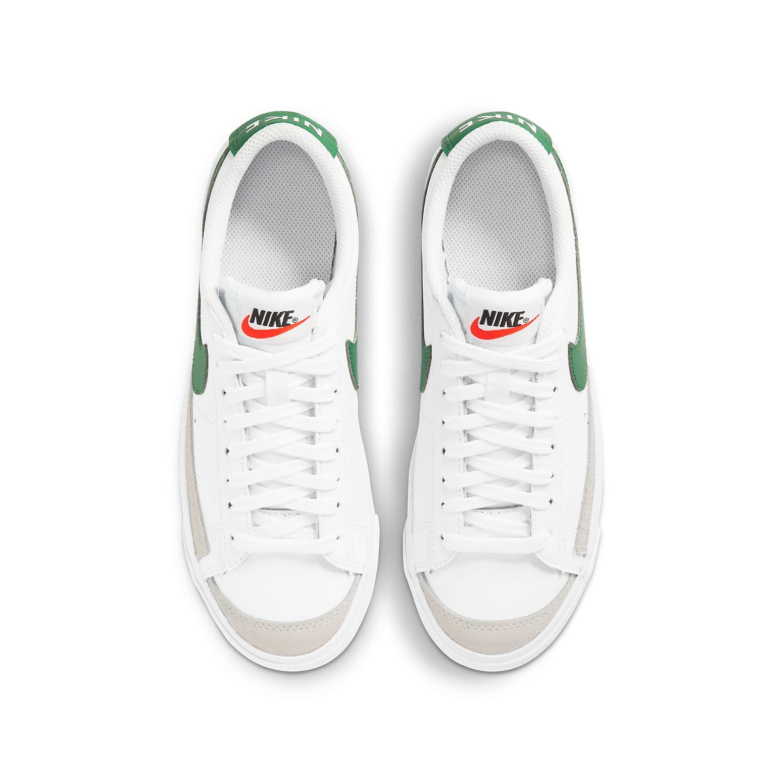 (GS) Nike Blazer Low '77 'White Pine Green' DA4074-115