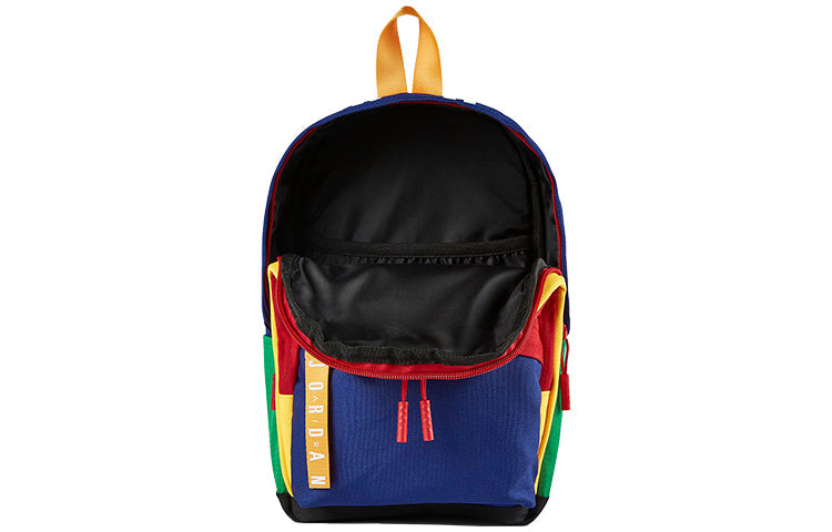 Air Jordan Logo Jumpman Backpack 'Blue Green Red Yellow' HA6232-900