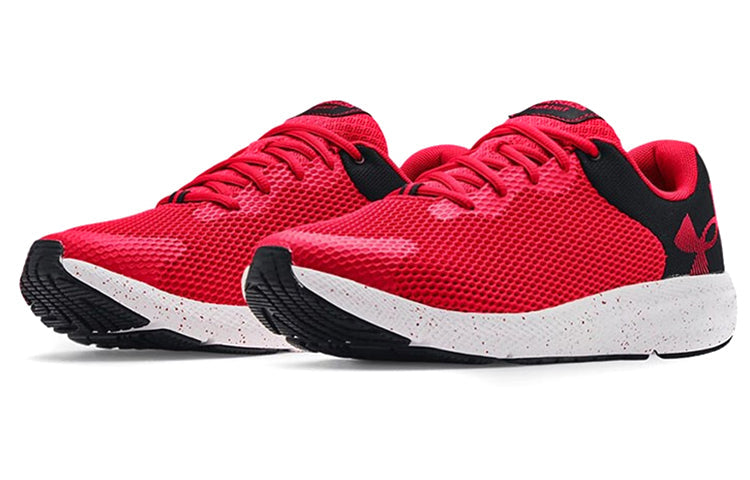 Under Armour Charged Pursuit 2 'Big Logo Speckle - Red Black' 3025249-600