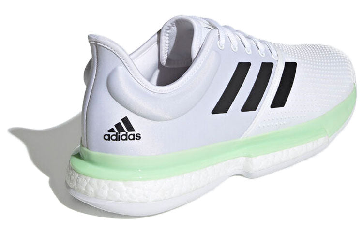 adidas SoleCourt 'White Glow Green' EF2068