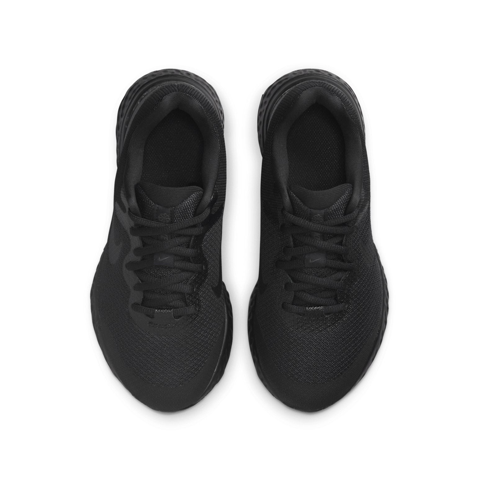 (GS) Nike Revolution 6 4E Wide 'Black Dark Smoke Grey' DN8207-001