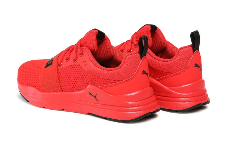 PUMA Wired Run Agile Imeva Low-tops Sport Shoes K Red/Black 374214-05