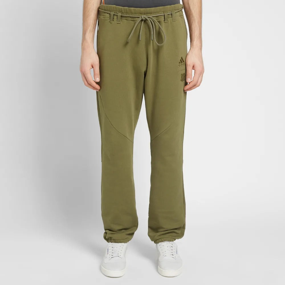 adidas x Undefeated Crossover Casual Sports Long Pants 'Olive Green' DY3261