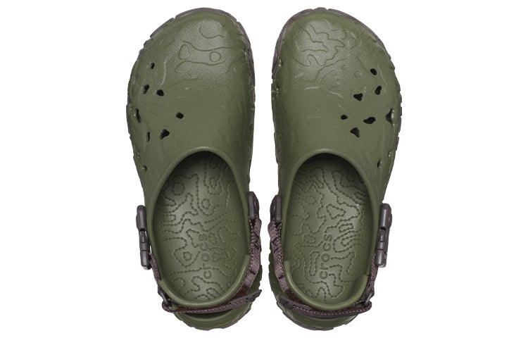 Crocs All-Terrain Atlas Clog 'Army Green Espresso' 208391-32C