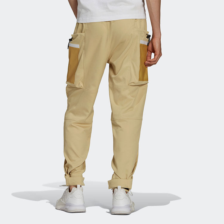 adidas originals G Outd Cargo P Contrasting Colors Pocket Loose Cargo Sweatpants H09350