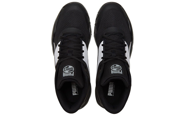 PUMA Triple Mid 'Black White' 376451-09