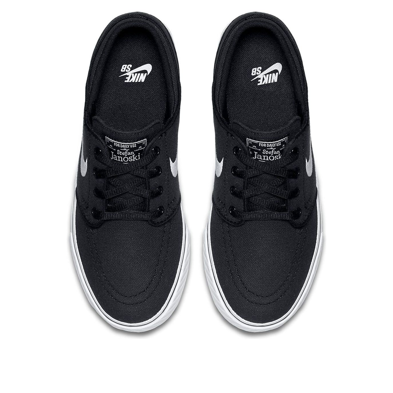 (GS) Nike Stefan Janoski Canvas 'Black' 654861-001