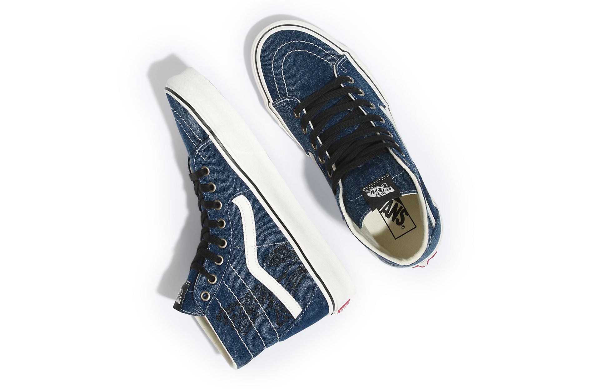 Vans SK8-HI Tapered 'Denim Embroidery' VN0A5KRUNAV