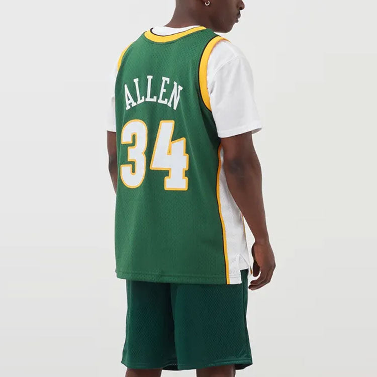 Mitchell & Ness NBA Swingman Jersey 'Seattle SuperSonics - Ray Allen 2006-07' SMJYCP20035-SSUDKGN06RAL