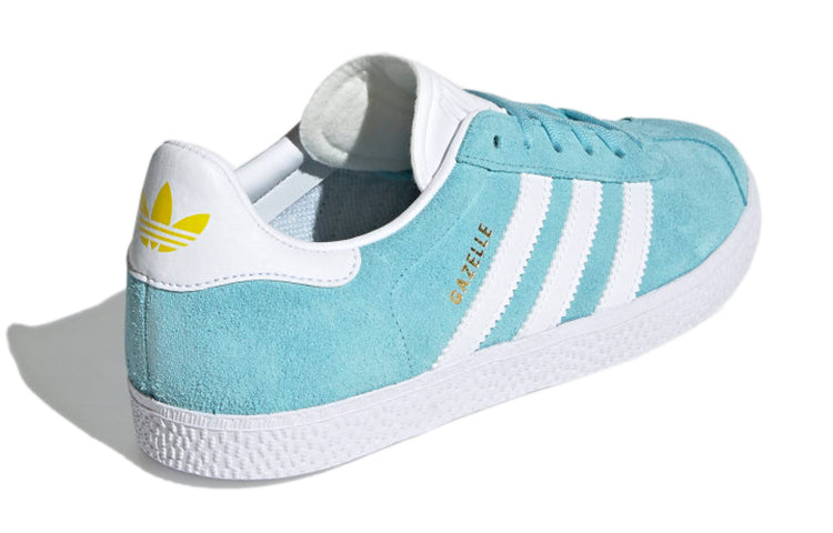 (GS) adidas Gazelle J 'Blue White Gold' FX6115