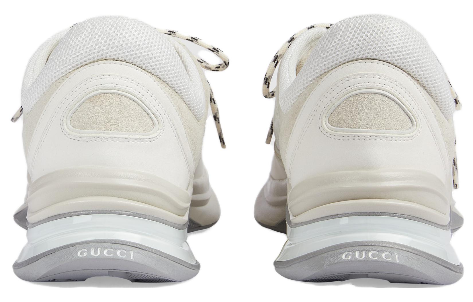 Gucci Run sneaker 'White Suede' 749785-AAB62-9144