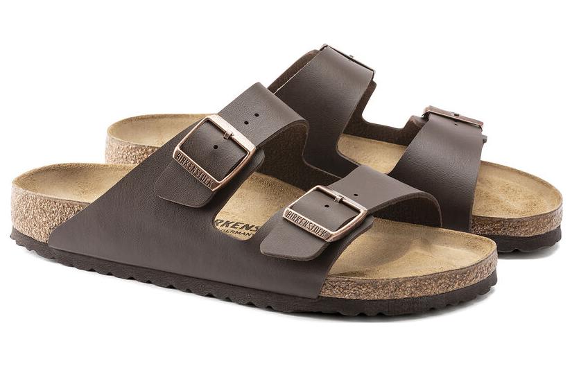 Birkenstock Arizona Birko-Flor 'Dark Brown' 0051701