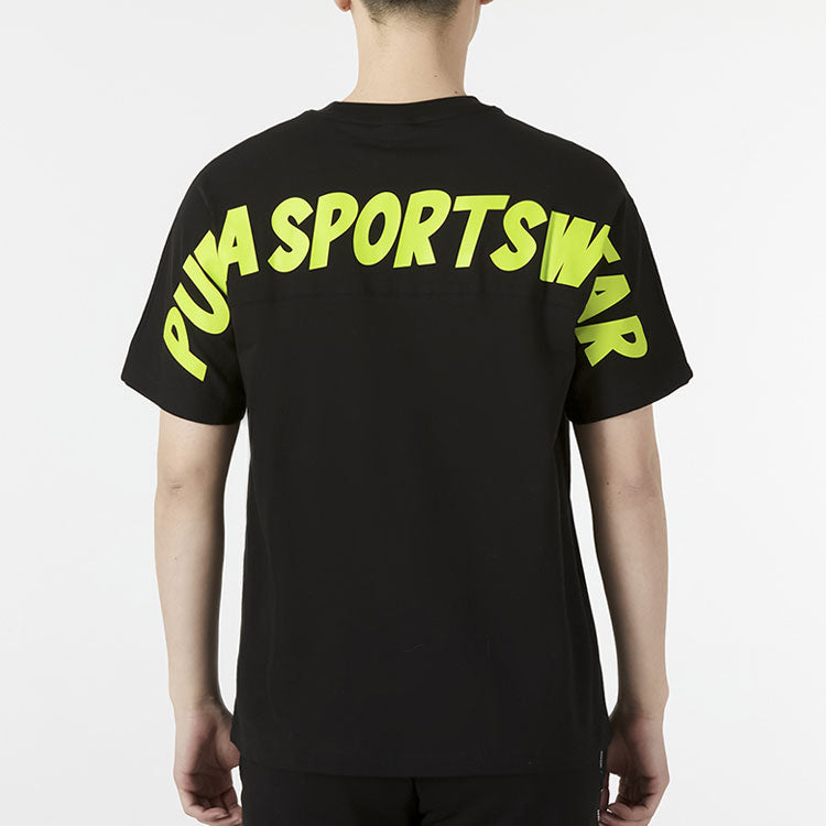 PUMA Slogan Sportswear Tee 'Black' 537184-01