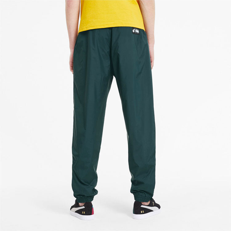 PUMA x The Hundreds Track Pants 'Green White' 596748-38