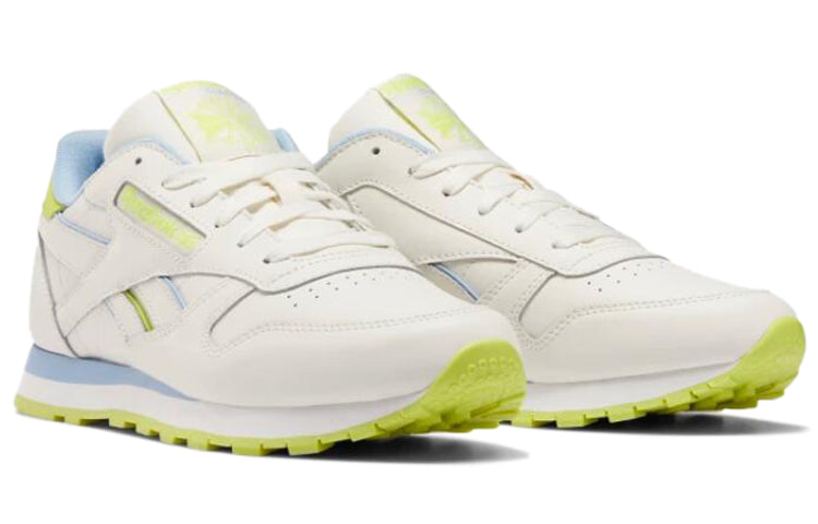 (WMNS) Reebok Classic Leather 'White Yellow' EF3277