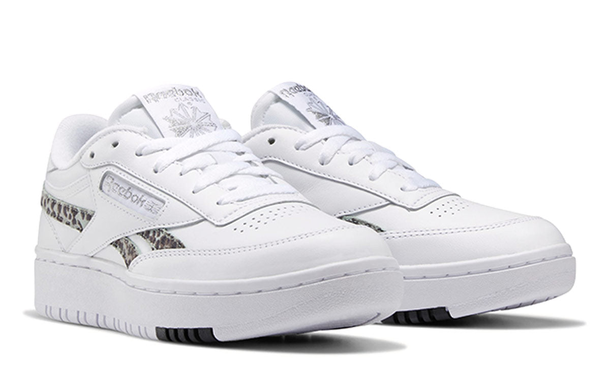 (WMNS) Reebok Club C Double 'Cheetah Print' H67813
