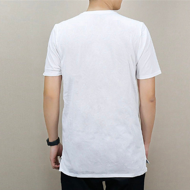 Nike Pattern Printing Casual Sports Round Neck Short Sleeve White 867965-100