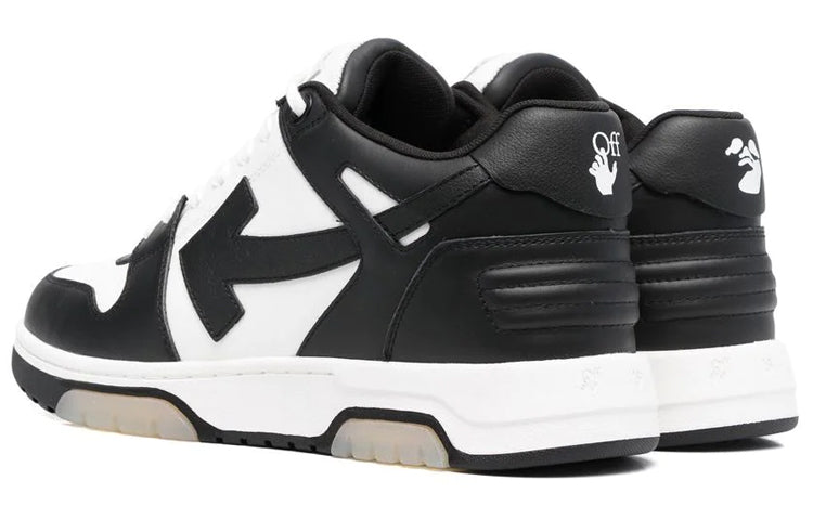 (WMNS) Off-White Out Of Office Low-Top Sneaker 'Black White' OWIA259C99LEA0011001