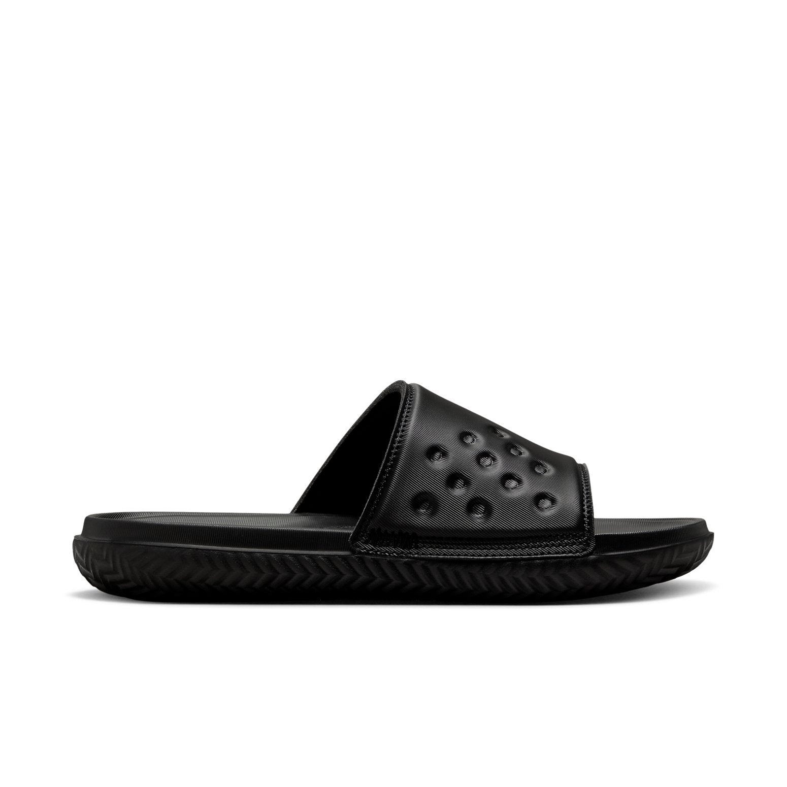 Air Jordan Play Slide 'Black Metallic Silver' DC9835-005