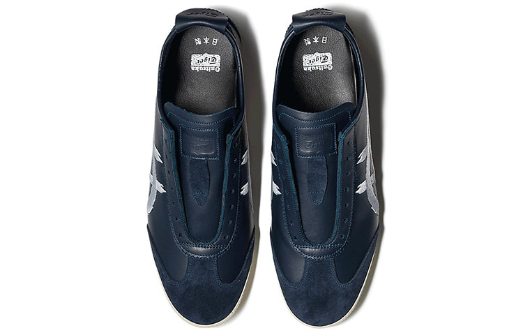 Onitsuka Tiger Mexico Slip-on Deluxe 'Navy White' 1181A168-400