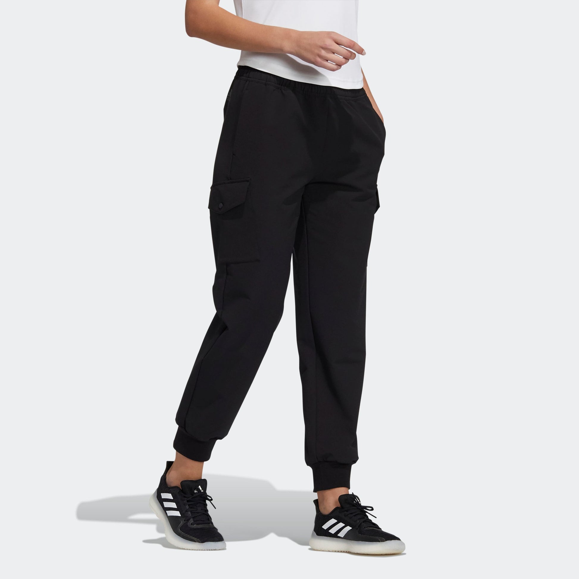 (WMNS) adidas STR Warm Woven Pants Asia Sizing 'Black' H09758