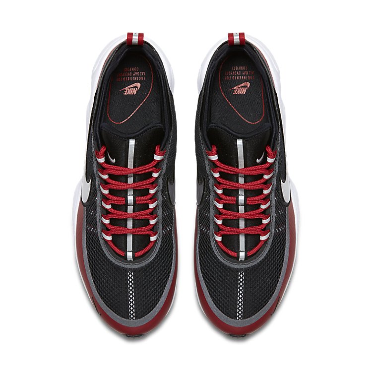 Nike Zoom Spiridon Ultra 'Black Metallic Platinum Gym Red' 876267-005