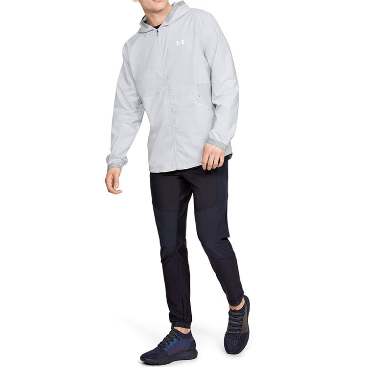 Under Armour Vanish Woven Jacket 'Light Grey' 1345301-014