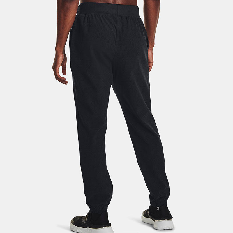 Under Armour Stretch Woven Printed Joggers 'Black' 1379682-001