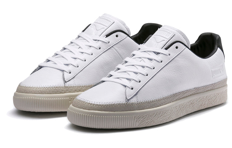 PUMA Basket Trim Black/White Casual Board Shoes 369641-01
