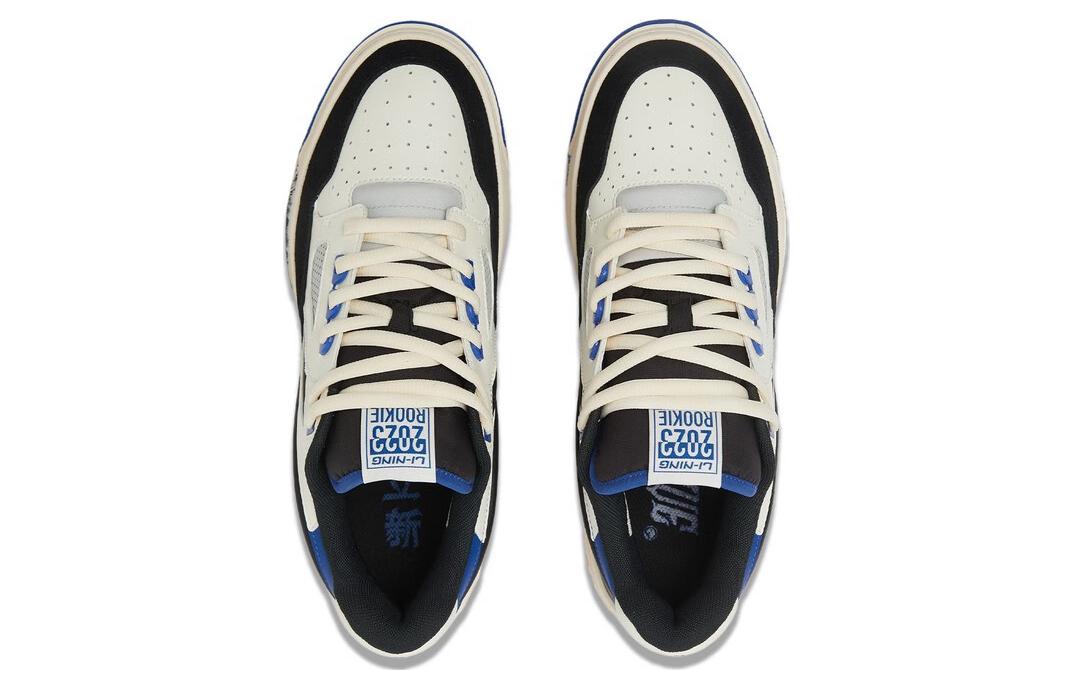 Li-Ning BadFive Rookie 2 Low 'White Black Blue' ABCT011-1