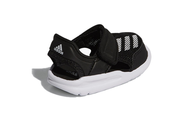 (TD) adidas Fortaswim Black Sandals G54054