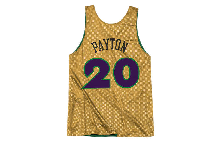 Mitchell & Ness Reversible Mesh Tank 'Seattle SuperSonics - Gary Payton 1995-96' MSRVMI19003-SSUGNGD95GPA