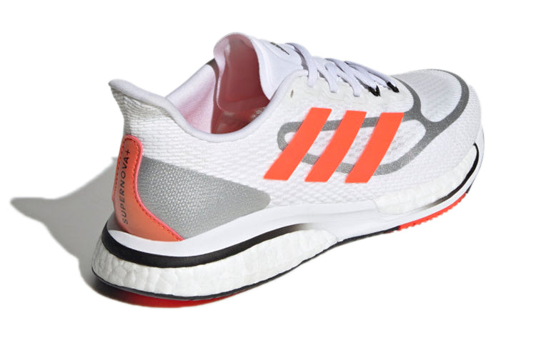 (WMNS) adidas Supernova+ 'White Solar Red' FY2860