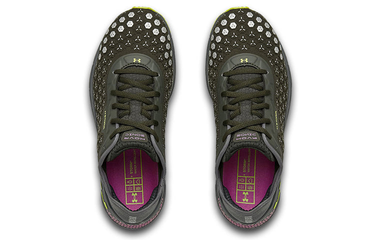 (WMNS) Under Armour HOVR Sonic 3 Storm 'Baroque Green Citrine' 3023394-300
