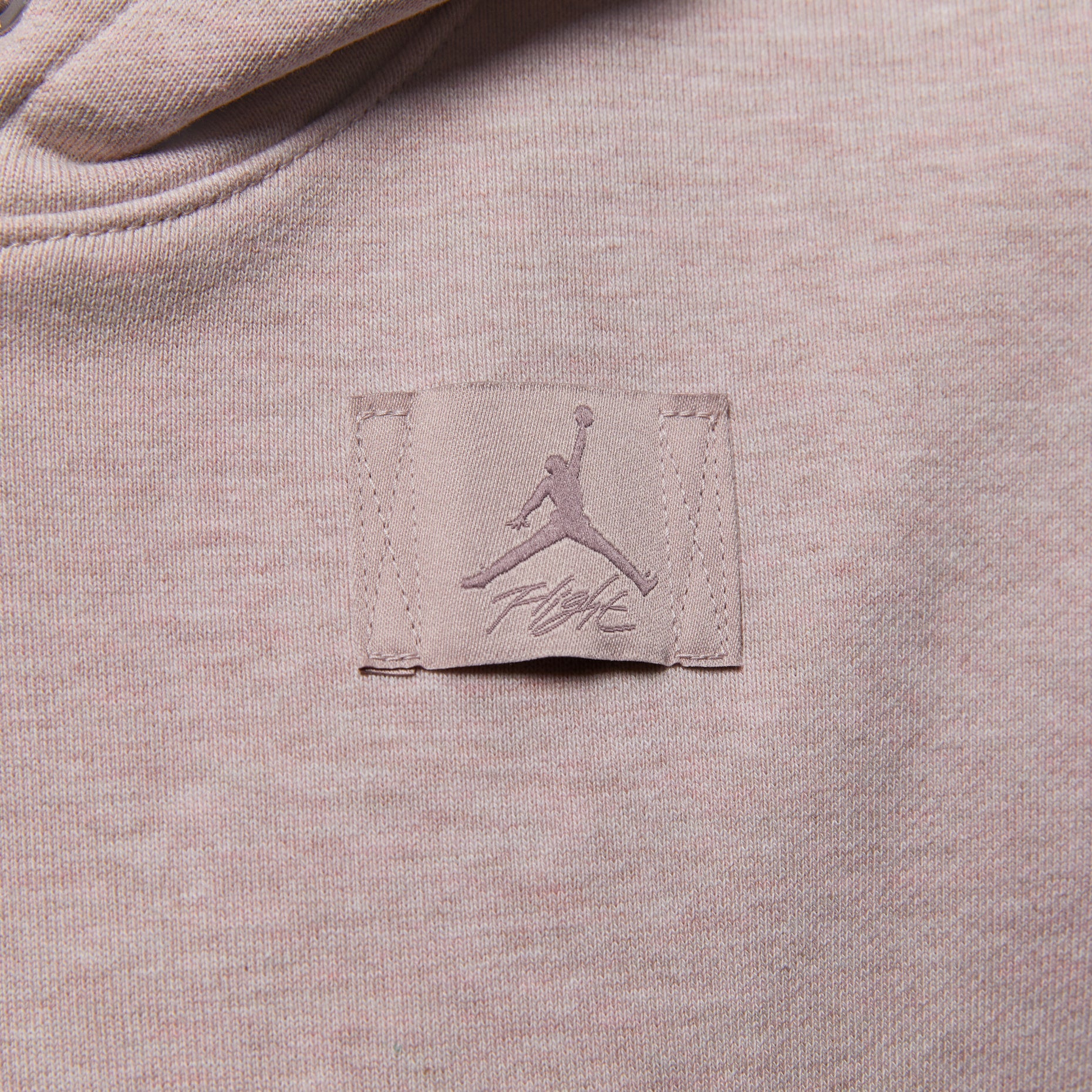 (WMNS)  Air Jordan Flight Fleece Hoodie 'Petrified Grey' HJ1312-292