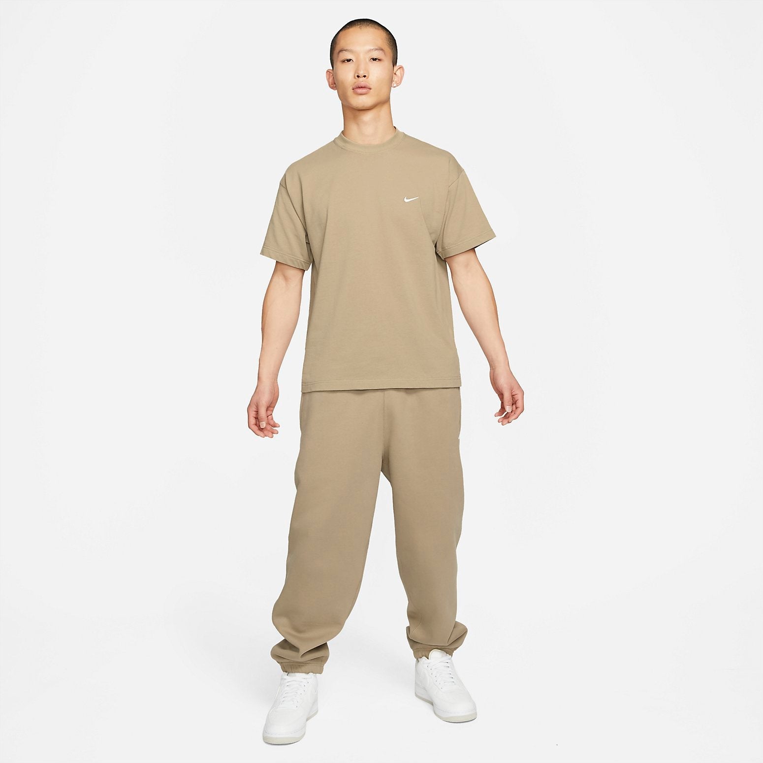 Nike Solo Swoosh Tee 'Khaki' DA0321-247