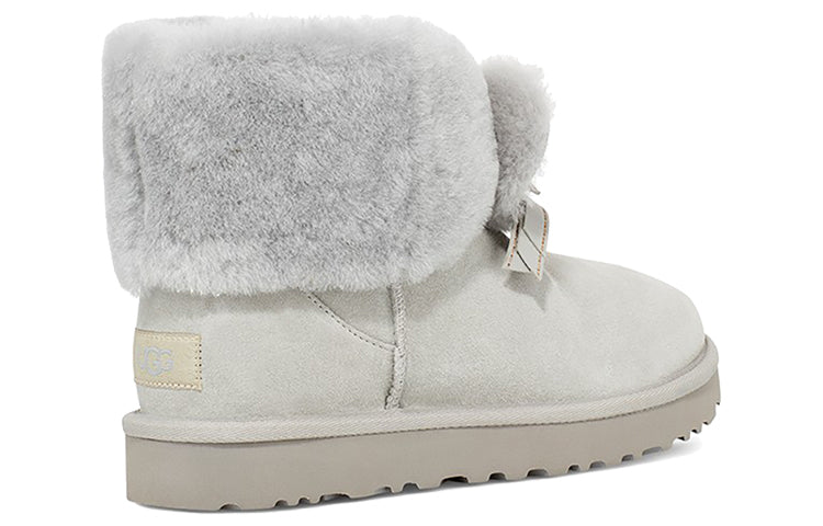(WMNS) UGG Classic Mini II CNY(Chinese New Year) Snow boots Grey 1109735-GRV