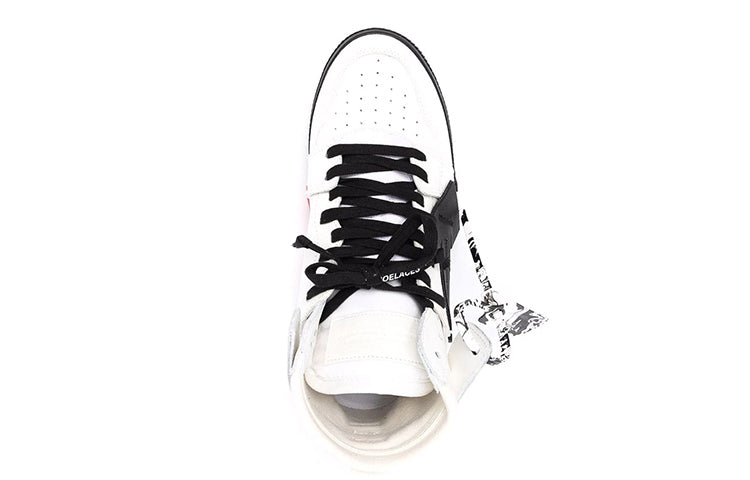Off-White Vulcanized High-Top 'White Black' OMIA225F21LEA0010110