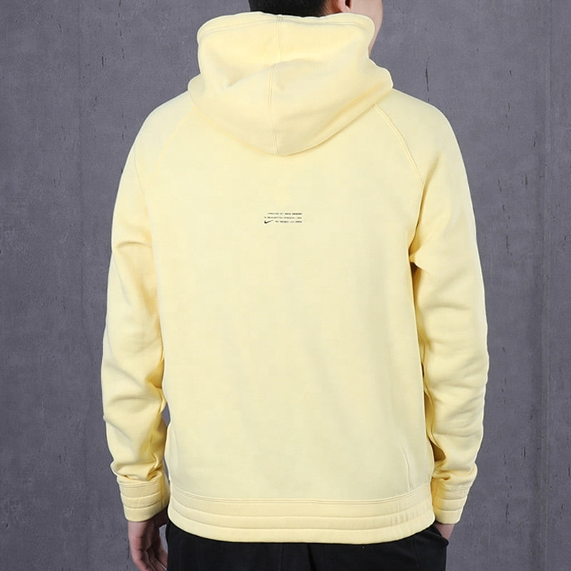 Men's Nike Kyrie Fleece Basketball Yellow BV9298-746