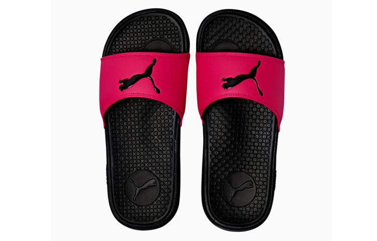 (WMNS) PUMA Cool Cat Sport Slides 'Black Bright Rose' 371016-10