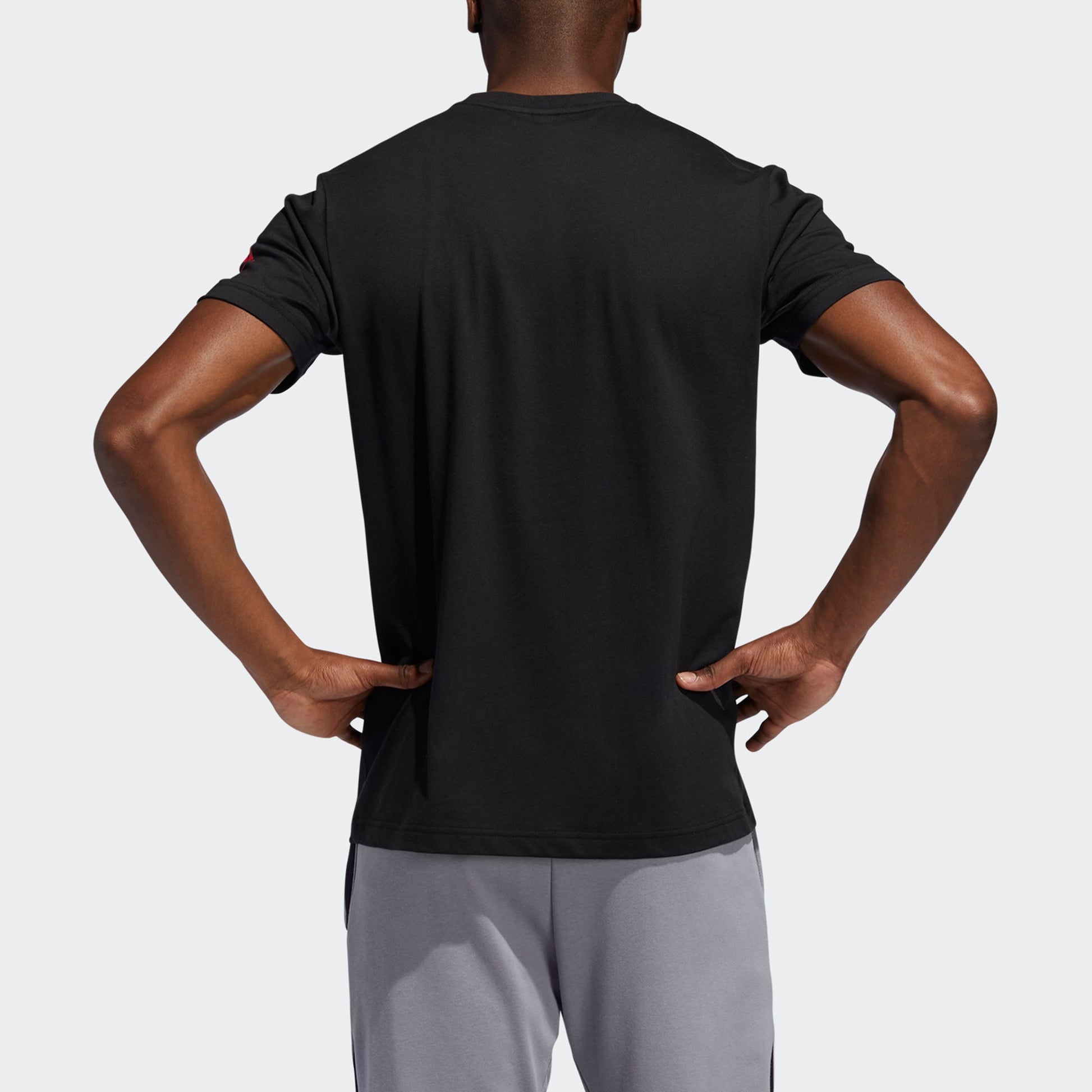 adidas x Marvel Spiderman Basketball T-Shirt 'Black' DX6894