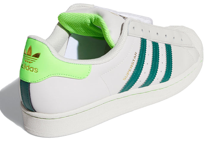 adidas Superstar Laceless 'Grey Collegiate Green' FV2804